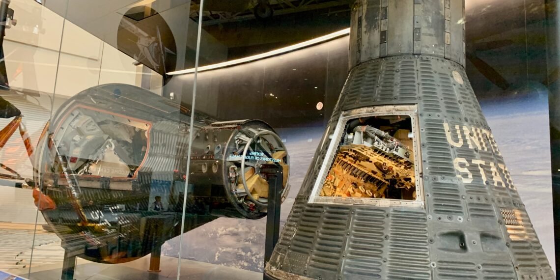 Mercury Friendship 7 capsule at the National Air and Space Museum.